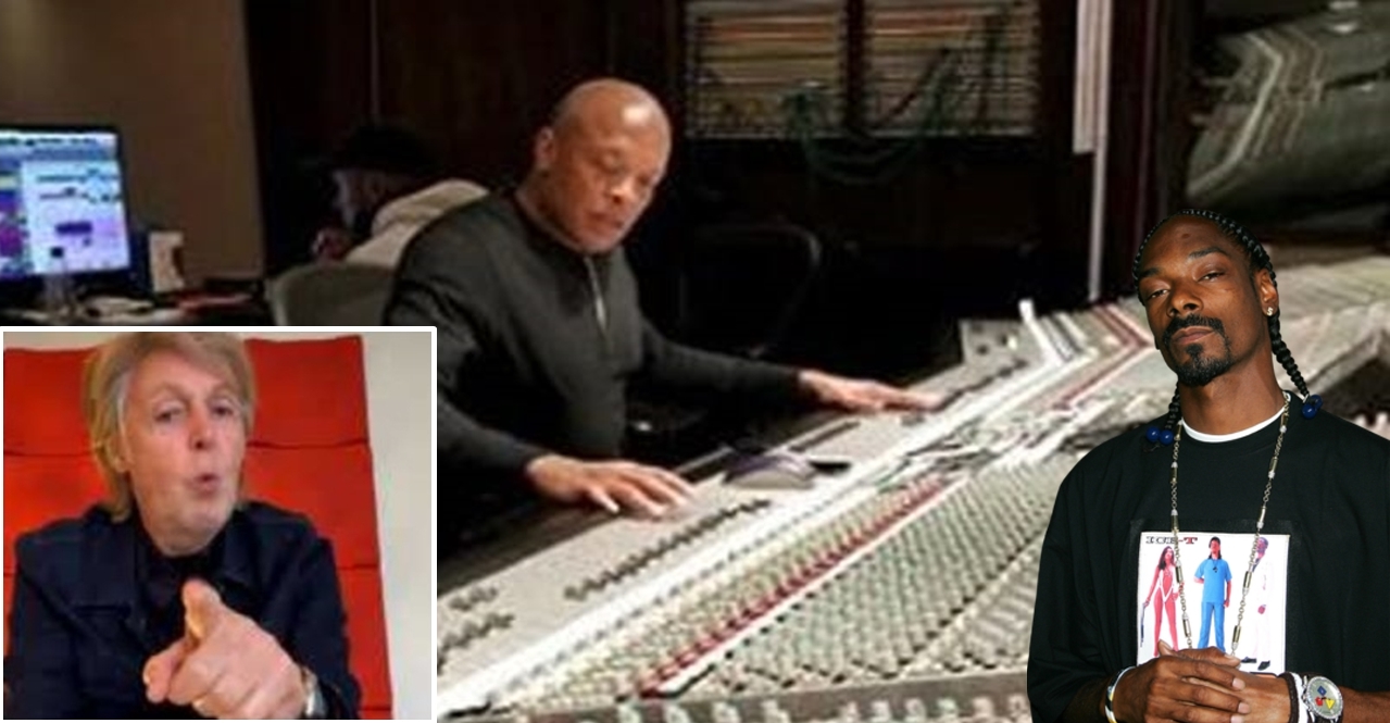 Dr. Dre Reunited With Snoop, Busta Rhymes & Paul McCartney In Studio  Recording New Anthem Of Hip Hop | HipHop Why TV