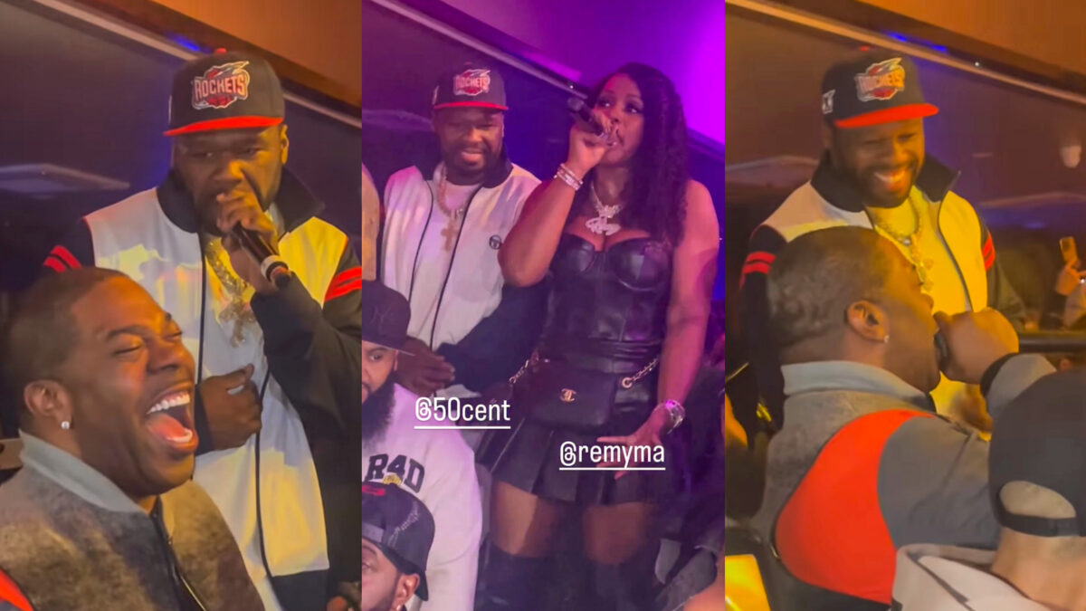 50 Cent And Busta Rhymes Battling In NY Club ‘Lets Make Our Own Verzuz Fifty’