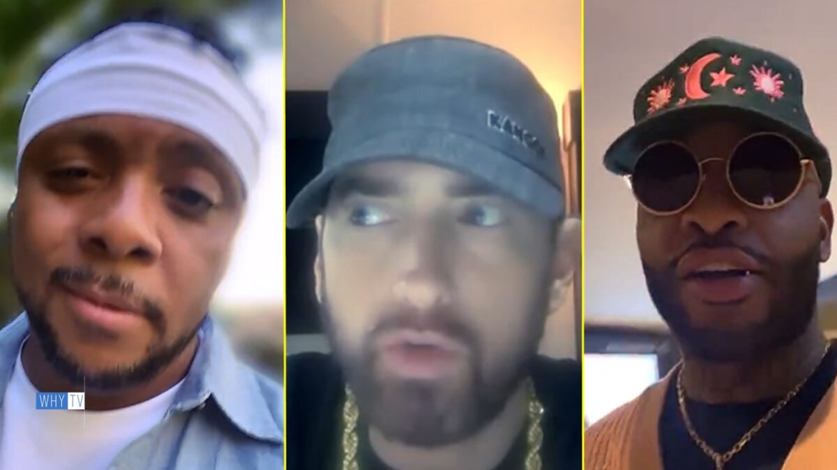 Denaun Porter From D12 And Royce Da 5’9 Reacts To Eminem Inducted Into Rock Hall