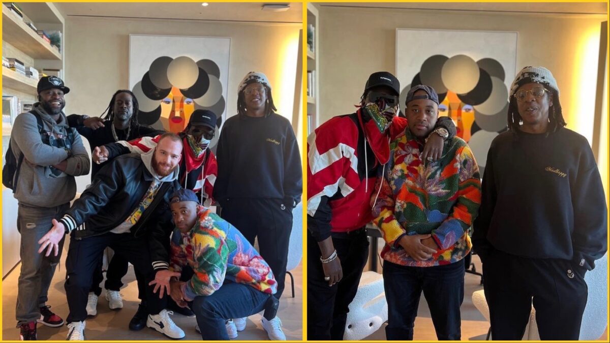 Jay-Z Linked Up With French Rapper Nicholas Scraven In LA For New Music Video