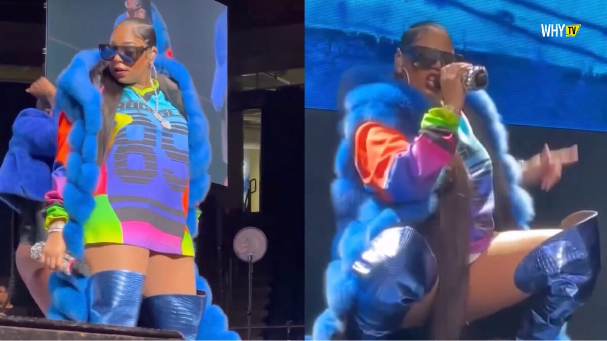 Pregnant Ashanti And Nelly Stole The Whole Performance In LA Last Night